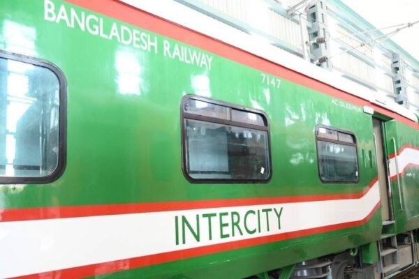 Indian Railways exports first 18-coach LHB train for Bangladesh as part of 200 coach order; specially designed coaches feature CCTVs, baby care and prayer rooms, and other passenger-friendly amenities