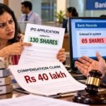 Woman applied for 130 IPO shares, bank entered only 65; consumer commission awards Rs 37,000 for deficient service but rejects her Rs 40 lakh compensation claim