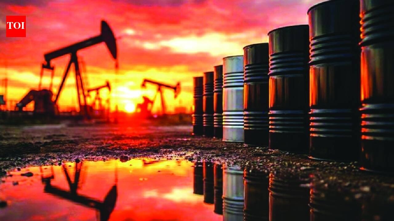 Oil prices fall $1 after touching three week high amid Middle East tensions
