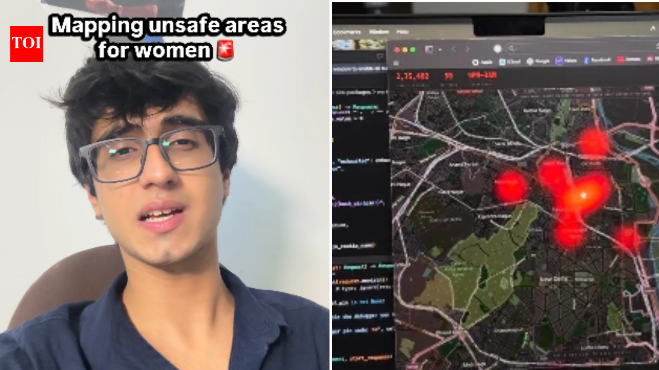 ‘I am disgusted that I even have to point out unsafe areas’: How a 20-year-old MIT student used AI and crime data to map potentially unsafe areas for women in Delhi