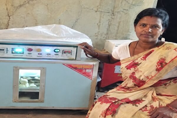 In 2018, Jharkhand tribal farmer Phool Kumari began poultry farming with 100 chicks after her family survived on ₹50,000-60,000 a year; her enterprise now nets ₹2.23 lakh and has inspired 30 women