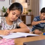 Psychology says children can find it harder to concentrate when a sibling is doing something more interesting