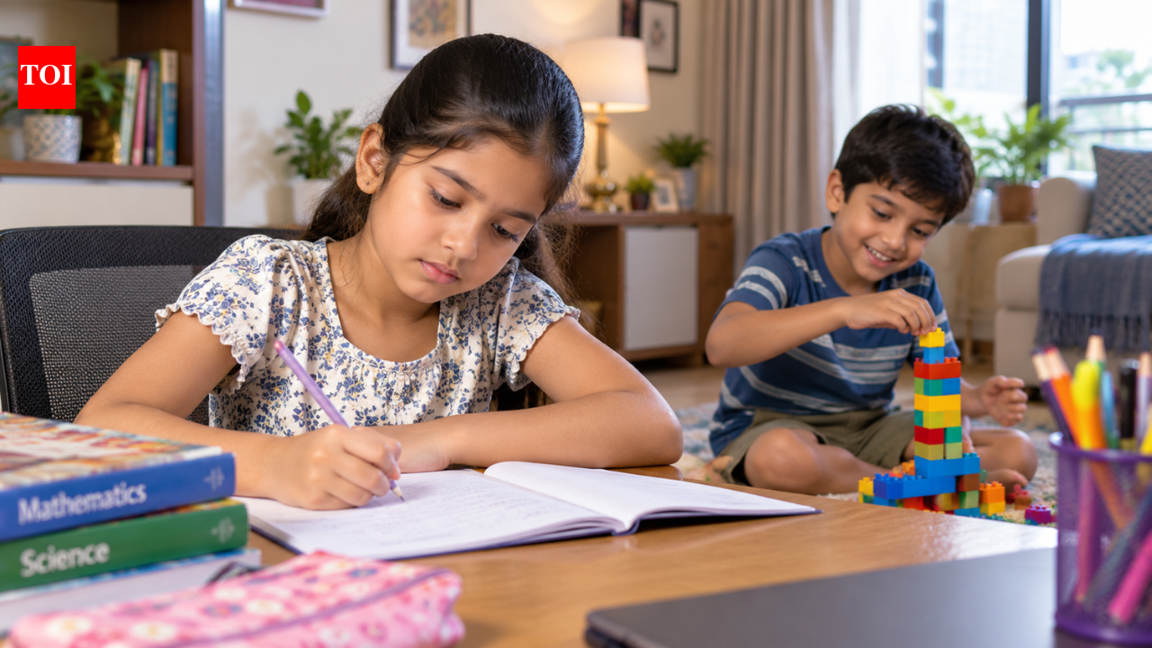 Psychology says children can find it harder to concentrate when a sibling is doing something more interesting