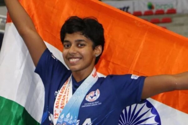 From crying at the sight of a swimming pool to the Paris Olympics: How Bengaluru’s 14-year-old Dhinidhi Desinghu overcame her fear of water to become India’s youngest athlete at the 2024 Games