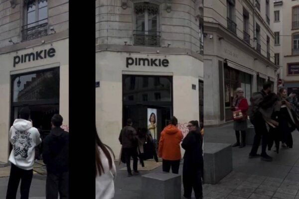 Viral video: French husband forces wife to return clothes she stole during protests amid France looting |