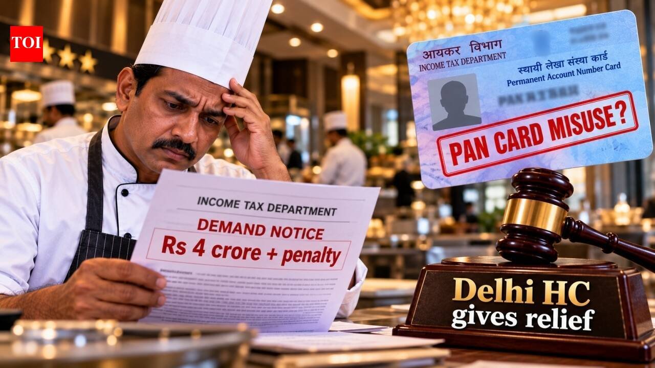 Cook working in a 5-star hotel gets Rs 4 crore tax notice with penalty for alleged Rs 24.62 crore sales, but he claims PAN was misused which led to wrong Form 26AS entry; why Delhi HC gave relief