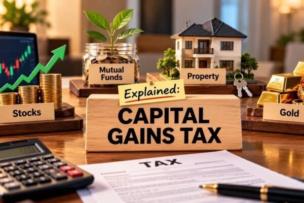 Explained: How capital gains tax works on stocks, mutual funds, property and gold