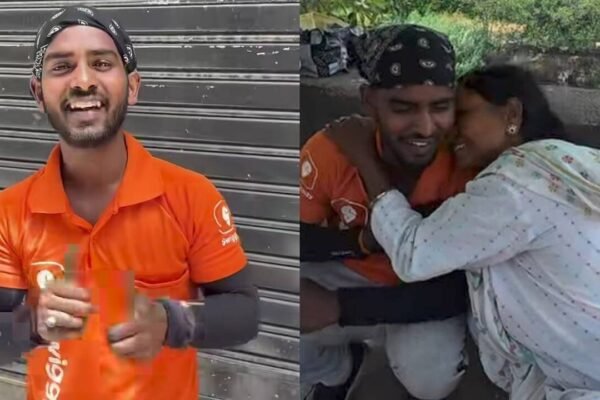 Delhi Delivery Rider: Delhi delivery rider spends half his daily earnings helping strangers, keeping a promise to his late father