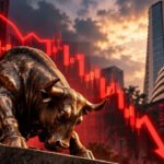 Amid volatile trades, sensex falls for 4th day