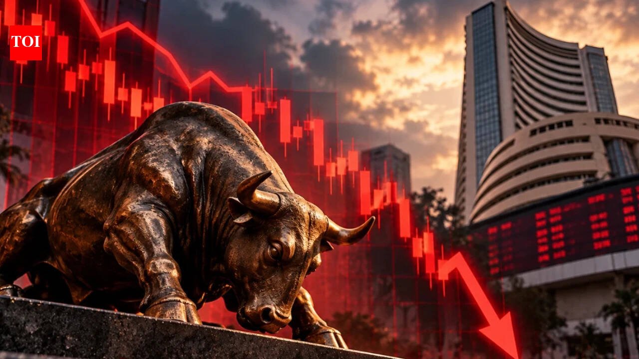 Amid volatile trades, sensex falls for 4th day