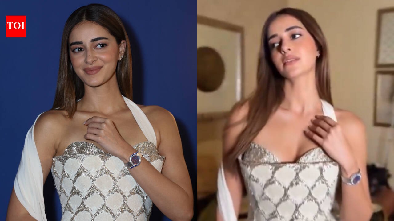 Ananya Panday just wore a white gown that put every other red carpet look to shame |