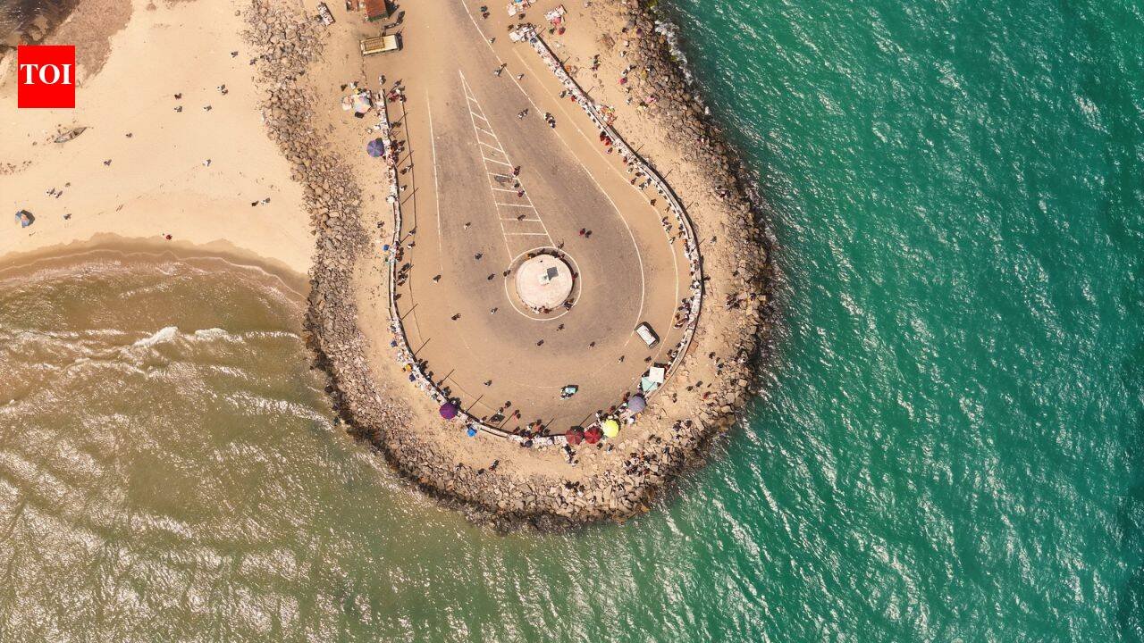 A cyclone wiped out Dhanushkodi in 1964 destroying its railway line and homes; six decades later, visitors travel to the ghost town to see abandoned ruins where the Bay of Bengal meets the Indian Ocean