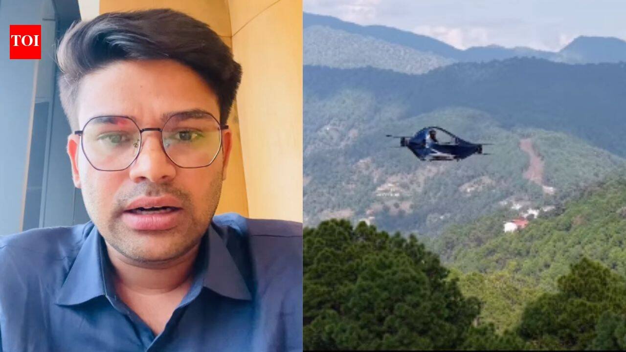 He had no engineering degree but spent 13 years learning online to build an electric flying vehicle; Meet Ravi Tamta, the Almora innovator hoping to make travel across mountain terrain faster
