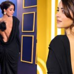 Ananya Panday brings the drama in a backless Chanel dress with feathers and statement earrings