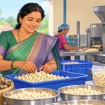 In 2018, Andhra Pradesh's Singampalli Parwathi borrowed Rs 20,000 to trade raw cashews; today she processes 11 grades of cashew kernels and reports annual business turnover near Rs 50 lakh