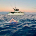 A 70-year-old woman swam 20 miles across California's Catalina Channel after her brother received a kidney transplant; she raised over €15,000 | World News