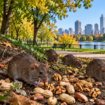 A 94-year-old Chicago billionaire hired workers to scatter nuts around Lincoln Park to feed squirrels for years; leftover food attracted rats, damaged park property and disrupted a nearby farmers' market