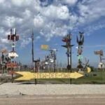 A Kansas artist spent 30 years filling his 70-acre property with metal sculptures; nearly 600 giant totems were later preserved