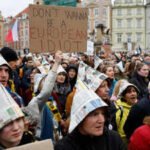 'Had enough': Thousands protest in Prague against Czech government's public media funding overhaul