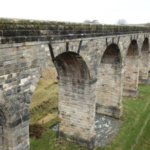 A railway viaduct built in 1854 was repaired with bat roosts hidden in its stonework; the £2 million project preserved a structure that trains stopped using in 1964 | World News