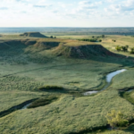 A Texas ranch spanning nearly 77,000 acres is back on the market for $180 million after the 2024 Smokehouse Creek Fire scorched more than half its land; the property has since undergone a major recovery