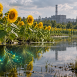 After the Chernobyl nuclear disaster, scientists planted sunflowers to pull radioactive material from contaminated water and soil; the flowers actually absorbed radioactive isotopes
