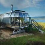 A silver airship-shaped cabin became one of Scotland's most unusual holiday rentals; now AirShip 002 and two neighbouring retreats, a business grossing around £100,000 a year, are listed for over £750,000