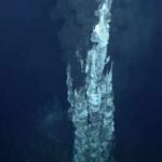 An underwater chimney collapsed at a Pacific hydrothermal vent; scientists discovered a ‘new one growing’ at its location |