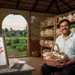 After completing his master's in France, Bengaluru's Prithviraj rejected job offers in Paris and returned home; an experiment with ₹180 of mushroom spawn has grown into a 4,000-bag operation |