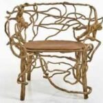 Claude Lalanne’s bronze armchair with monkeys, vines, and an ostrich-leather seat sold for $1.079 million after reaching Sotheby’s through its online consignment portal