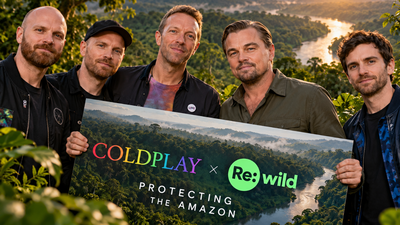 Coldplay teamed up with Leonardo DiCaprio's Re to protect Brazil's Amazon; six states pledged to safeguard 1.7 million hectares |