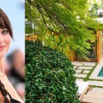 In 2016, Dakota Johnson paid $3.55 million for a 1947 Los Angeles midcentury home; after renovating the 'tree house' with Pierce & Ward, she sold it a decade later for $5.92 million after asking $6 million
