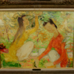 During the pandemic, a US hospital worker paid $15.99 for a Goodwill painting and hung it above her bed; Antiques Roadshow later identified it as a Le Pho worth $60,000-$80,000 at auction