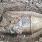 Egyptian farmer tilling the land discovered 28-foot statue of biblical pharaoh who enslaved Israelis, allegedly challenged Moses in Bible