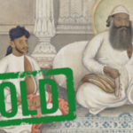 In 1851-52, a Delhi artist painted the only known portrait of Bahadur Shah Zafar's spiritual adviser Kale Miyan; the rare image reached the US art market in 2000 and sold in London for £63,500 in 2026
