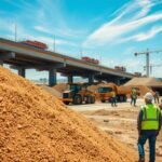 In 1990, Wisconsin used up to 20,000 tons of foundry sand in a highway project; by 2002, a contract called for 80,000 tons for Highway 10