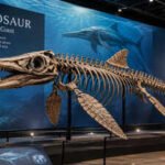 A 10-metre ichthyosaur discovered on a secret Dorset beach has gone on display; Bristol researchers estimate the Jurassic marine reptile is about 174 million years old |
