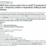 IIT graduate has just 2-3 days’ money after being kicked out by father: Asks ‘Does anyone need a live-in maid?’ in desperate job plea |