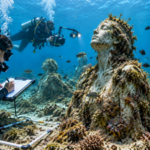 Italy's underwater marble sculptures were built as art; a study finds they are becoming small artificial reef habitats | World News