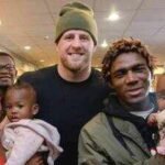 In 2017, J.J. Watt donated $100,000 to Hurricane Harvey relief, launching a fundraiser that raised $41.6 million to help Texas flood victims rebuild over 600 homes and restore more than 420 childcare centres