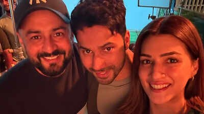 Kriti Sanon, Varun Dhawan and Amar Kaushik reunite in a howling Instagram clip, fuelling buzz around 'Bhediya 2': 'An unexpected reunion that will get you obsessed' |