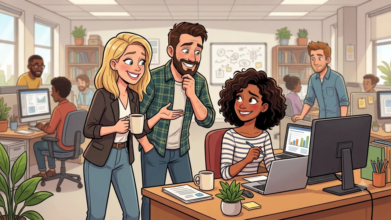 How to respond when a colleague makes a backhanded compliment about your clothes, salary or promotion