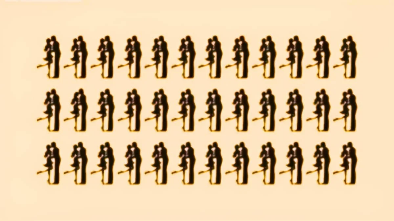 Can you find the odd couple in this picture in 10 seconds? This visual puzzle tests your attention to detail