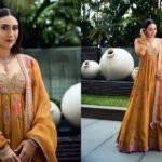 Forget red! Karisma Kapoor’s ₹3 lakh yellow Anarkali is the ultimate Karwa Chauth 2026 style inspo