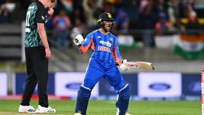 Abhishek Sharma's 35-ball century powers India to series-clinching win over New Zealand | Cricket News