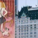 A famous Eloise portrait vanished from New York’s Plaza Hotel in 1960, later turned up frameless in a dumpster and spent about 50 years rolled in illustrator Hilary Knight’s closet before selling at Bonhams for $100,000