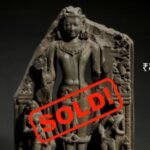 An 11th-12th-century Vishnu sculpture from India's Pala era entered a Swiss collection, sold at a 1973 auction and stayed with its buyer for 53 years before fetching Rs 8.16 crore, over nine times the high estimate