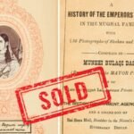 Around 1880, a Delhi author published a rare book with 56 photographic reproductions of portraits of Mughal rulers and royal women; 146 years later, a copy sold in Scotland for £16,640, nearly 21 times its highest estimate