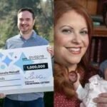 In 2019, a Thornbury couple won £1 million on EuroMillions while Natalie was eight months pregnant; days later, daughter Poppy arrived about a month early: ‘She wanted to join us for it all’