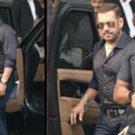 Salman Khan makes first appearance after gun fire on Tiger Shroff, the actor spotted at the airport with heavy security - PICS inside | Hindi Movie News